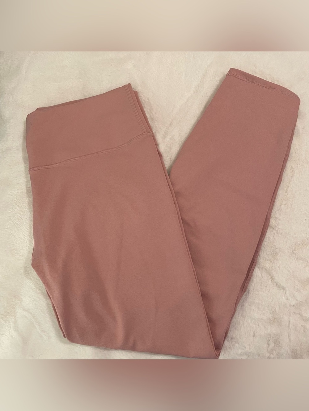 Dusty Pink Fabletics PowerHold Leggings